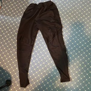 Black Adidas sweat pants